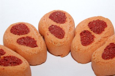 Steak Shaped Dog Treats image by LynWatanabe.com from Fotolia.com Dogs need food designed just for them.