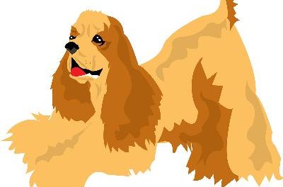 American Cocker Spaniel image by Infs from Fotolia.com Some cocker spaniels are a far cry from the "Disneyian" representation.