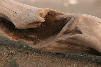 Driftwood image by Bailey from Fotolia.com Acids in driftwood reduce alkaline levels in aquarium water.
