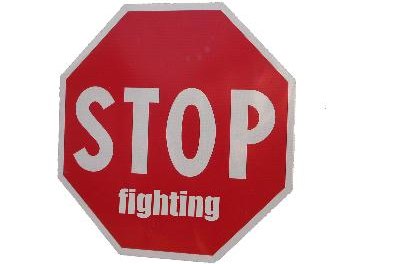 stop fighting image by Patricia Hofmeester from Fotolia.com A betta fish can follow this advice if given an appropriate tankmate.