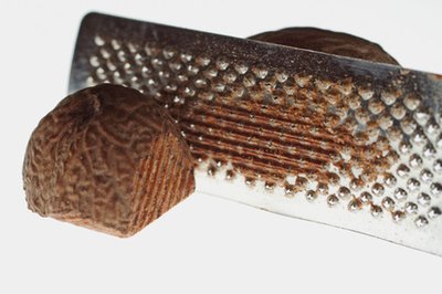 muscade image by Claudio Calcagno from Fotolia.com Nutmeg seed is grated or ground for use as a spice that may attract your pet with its enticing aroma.