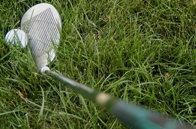 Short irons are used to get the ball up quickly.