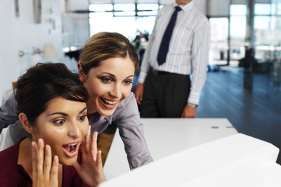 Stockbyte/Stockbyte/Getty Images Triangulation can cause rifts in the workplace.