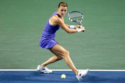 Kiyoshi Ota/Getty Images Sport/Getty Images Shoulder rotation helps you hit with power.