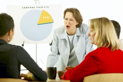 Jupiterimages/Photos.com/Getty Images A bad boss makes a job unbearable.