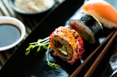 Jupiterimages/Photos.com/Getty Images An apprenticeship could help you to become a sushi chef.