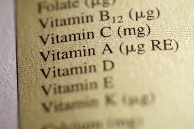 Jupiterimages/Photos.com/Getty Images Numerous vitamins are required for proper health.