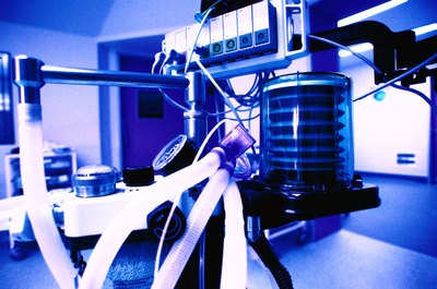 George Doyle/Stockbyte/Getty Images Respiration therapists treat people who have breathing problems.