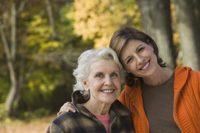 Jupiterimages/Comstock/Getty Images A loved one may feel most comfortable co-signing for you.