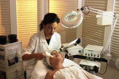 Thinkstock/Comstock/Getty Images Dermatologists specialize in treating skin diseases.