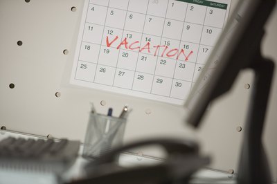 Comstock Images/Comstock/Getty Images Paid time off from work is a privilege, not a right.