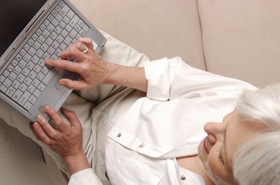 Photos.com/AbleStock.com/Getty Images Typing the residency verification letter ensures readability.