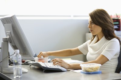Siri Stafford/Digital Vision/Getty Images A quick leg workout can help re-energize you at work.