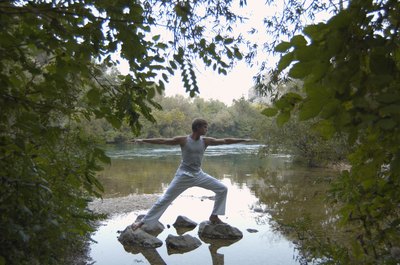 Janie Airey/Lifesize/Getty Images Build your confidence and courage with yoga.