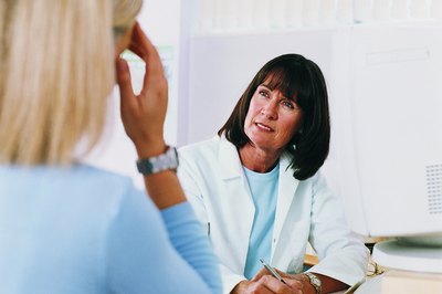Digital Vision./Digital Vision/Getty Images Neurologists treat patients with migraines and other kinds of headaches.