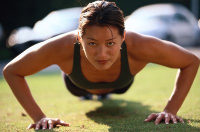 Stockbyte/Stockbyte/Getty Images The pushup is one of the best exercises for overall fitness.
