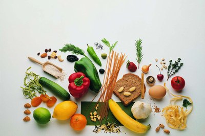 Stockbyte/Stockbyte/Getty Images Consume plenty of fruits, vegetables, nuts, seeds and grains to give you energy for training.