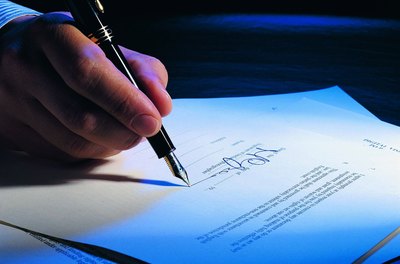 Stockbyte/Stockbyte/Getty Images Land contracts usually can be refinanced like other mortgages.
