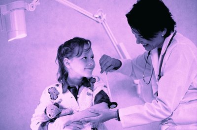 Stockbyte/Stockbyte/Getty Images Well-child visits can be enjoyable occasions.