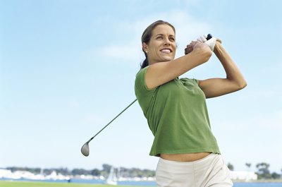 Tips For A Tight Compact Golf Swing Woman