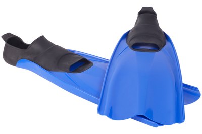PhotoObjects.net/PhotoObjects.net/Getty Images Color-match swim fins to your swimsuit.