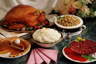 Jupiterimages/Comstock/Getty Images Balancing holiday treats with healthy foods prevents unwanted weight gain.