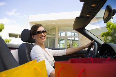 Goodshoot/Goodshoot/Getty Images Before you finance a car, the lender looks at your credit rating.
