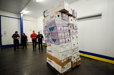 Kevork Djansezian/Getty Images News/Getty Images Freight agents often work at sites that are not temperature-controlled.
