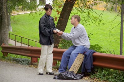 Jupiterimages/liquidlibrary/Getty Images Social worker assistants may work in various outreach or service roles.