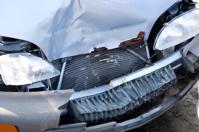 Jupiterimages/Photos.com/Getty Images If the accident's your fault, your insurer may not cover it.
