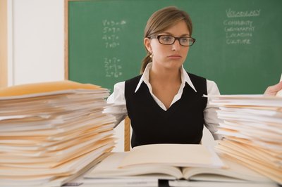 Comstock Images/Comstock/Getty Images Too much work, rude co-workers or managers or poor conditions are examples of mistreatment.