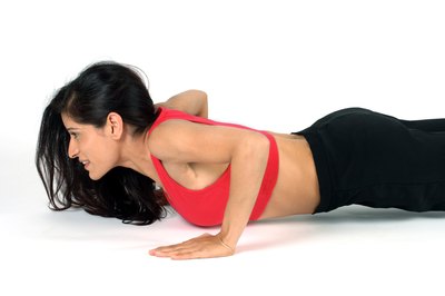 Visage/Stockbyte/Getty Images All you need to build muscle is your own body weight.