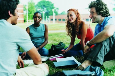 Digital Vision./Digital Vision/Getty Images International student advisors help students adjust to life in the U.S.
