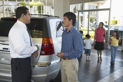 Barry Austin Photography/Photodisc/Getty Images A trade-in greatly increases the ways a dealer can make money from selling you a car.