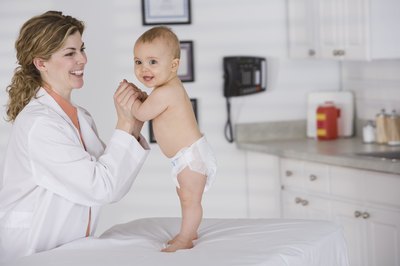 Comstock Images/Comstock/Getty Images Pediatricians treat children from birth to late adolescence.