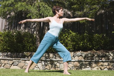 Jupiterimages/Creatas/Getty Images Variations on a lunge can work your hamstrings.