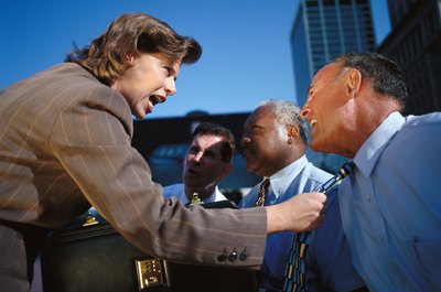 Stockbyte/Stockbyte/Getty Images Intimidation and retaliation laws let you fight back against discrimination.