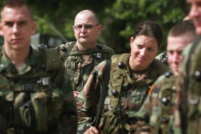 Scott Olson/Getty Images News/Getty Images Women in the Reserve have no shortage of career options.