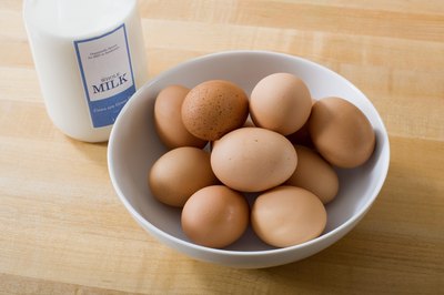 Jupiterimages/Creatas/Getty Images Many animal foods are rich in B-12.