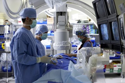 Creatas/Creatas/Getty Images Doctors require a professional, sterile work environment to provide the right patient care.