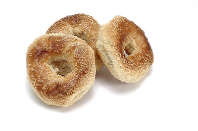 Ablestock.com/AbleStock.com/Getty Images Some bagels provide more nutrients than others.