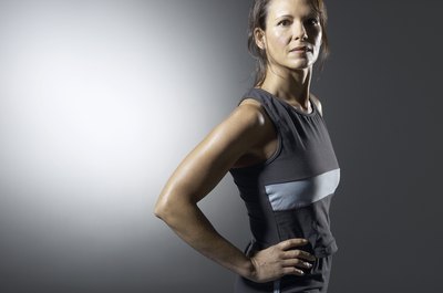 Hemera Technologies/AbleStock.com/Getty Images Cardio helps burn fat while maintaining lean mass, if done correctly.