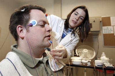 Jeff T. Green/Getty Images News/Getty Images Sleep technicians help in the process of diagnosing sleep disorders.