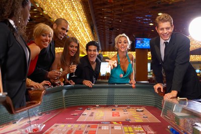 Jupiterimages/Photos.com/Getty Images All casino games have a built-in "house edge."