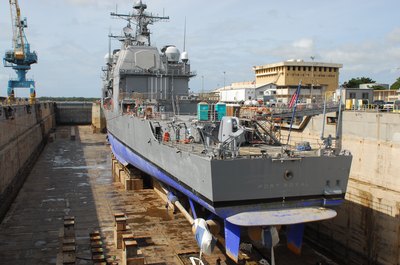 U.S. Navy/Getty Images News/Getty Images Naval architects design ships, while ocean engineers design dry docks.