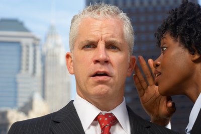 Jupiterimages/Photos.com/Getty Images Businesses with zero tolerance for office gossip find ways to restore collegiality in the workplace.