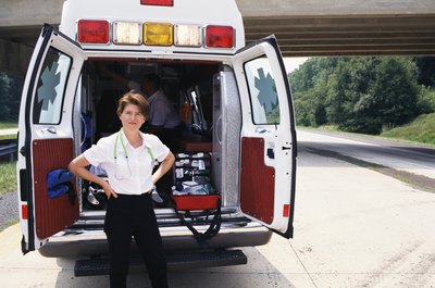 Jupiterimages/liquidlibrary/Getty Images EMTs aren't often women.