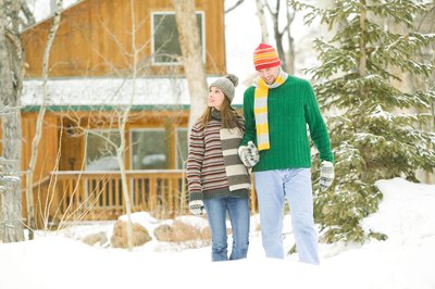 Jupiterimages/Photos.com/Getty Images A wooded lot can be a valuable asset.