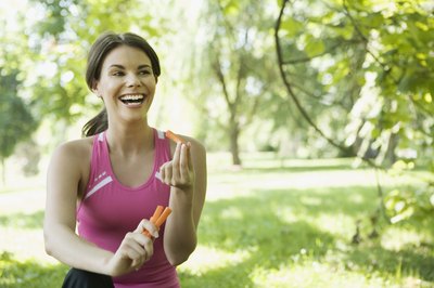 Jupiterimages/Brand X Pictures/Getty Images Healthy eating begins with a mindset change.