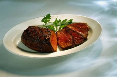 Jupiterimages/Comstock/Getty Images Nothing compares to a juicy steak.